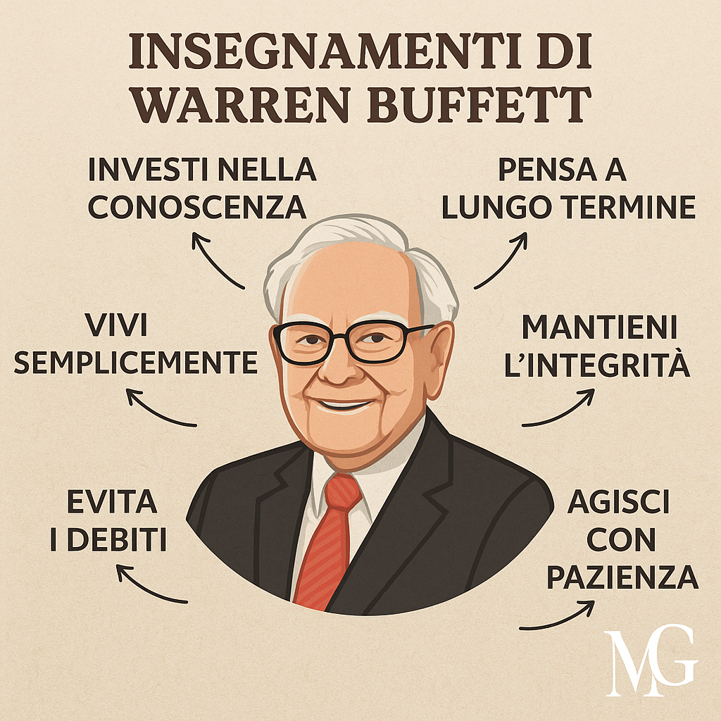Insegnamenti Warren Buffett investimenti