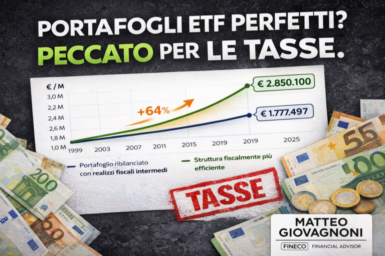 PORTAFOGLI ETF? NESSUNO TI PARLA DELLE TASSE