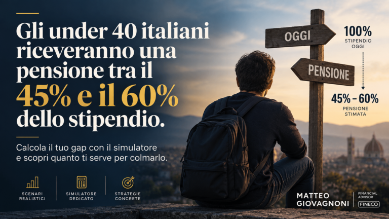 Pensione Futura: il Calcolo che Nessuno Vuole Fare