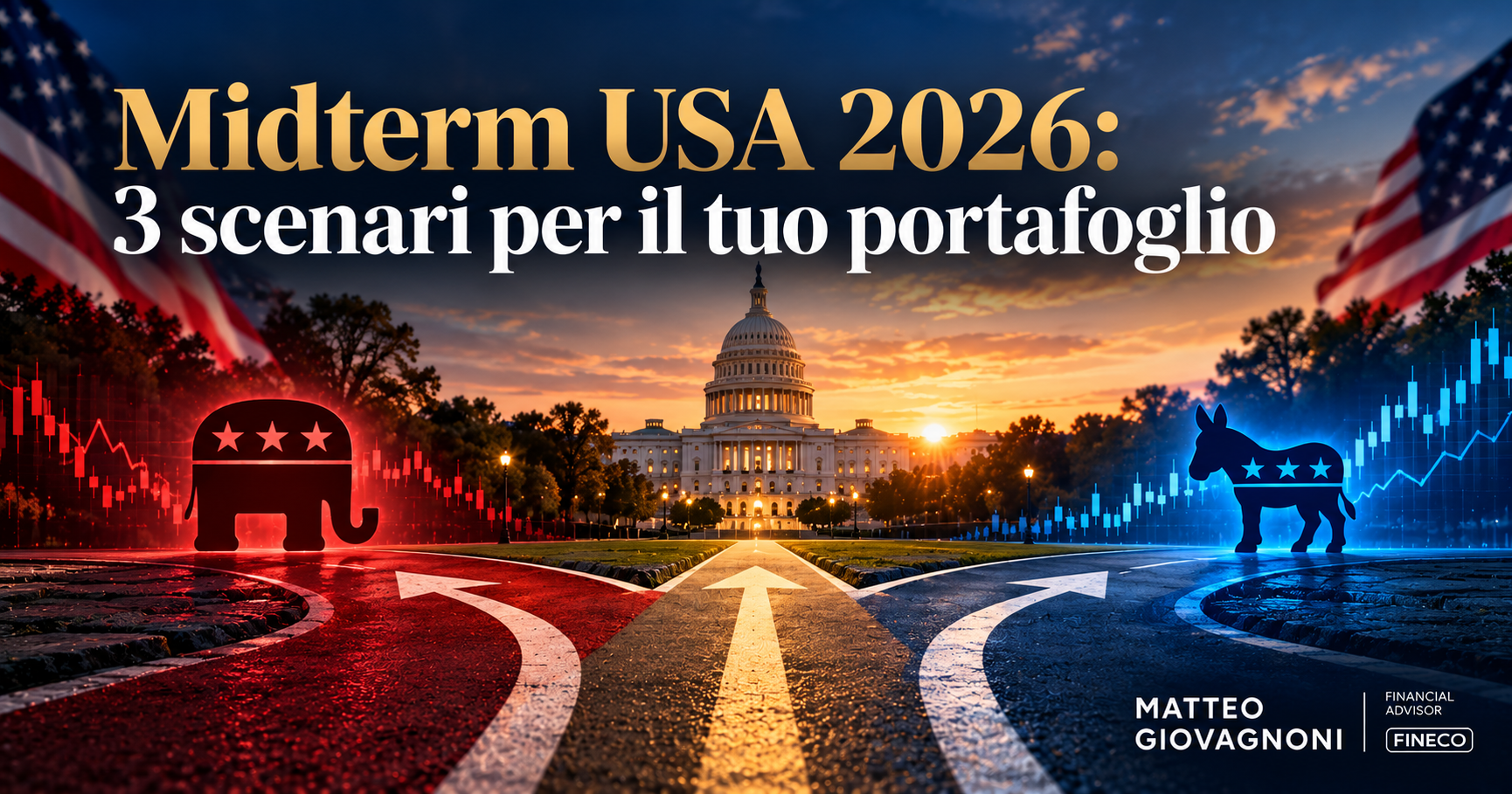 Midterm USA 2026 impatto mercati finanziari portafoglio